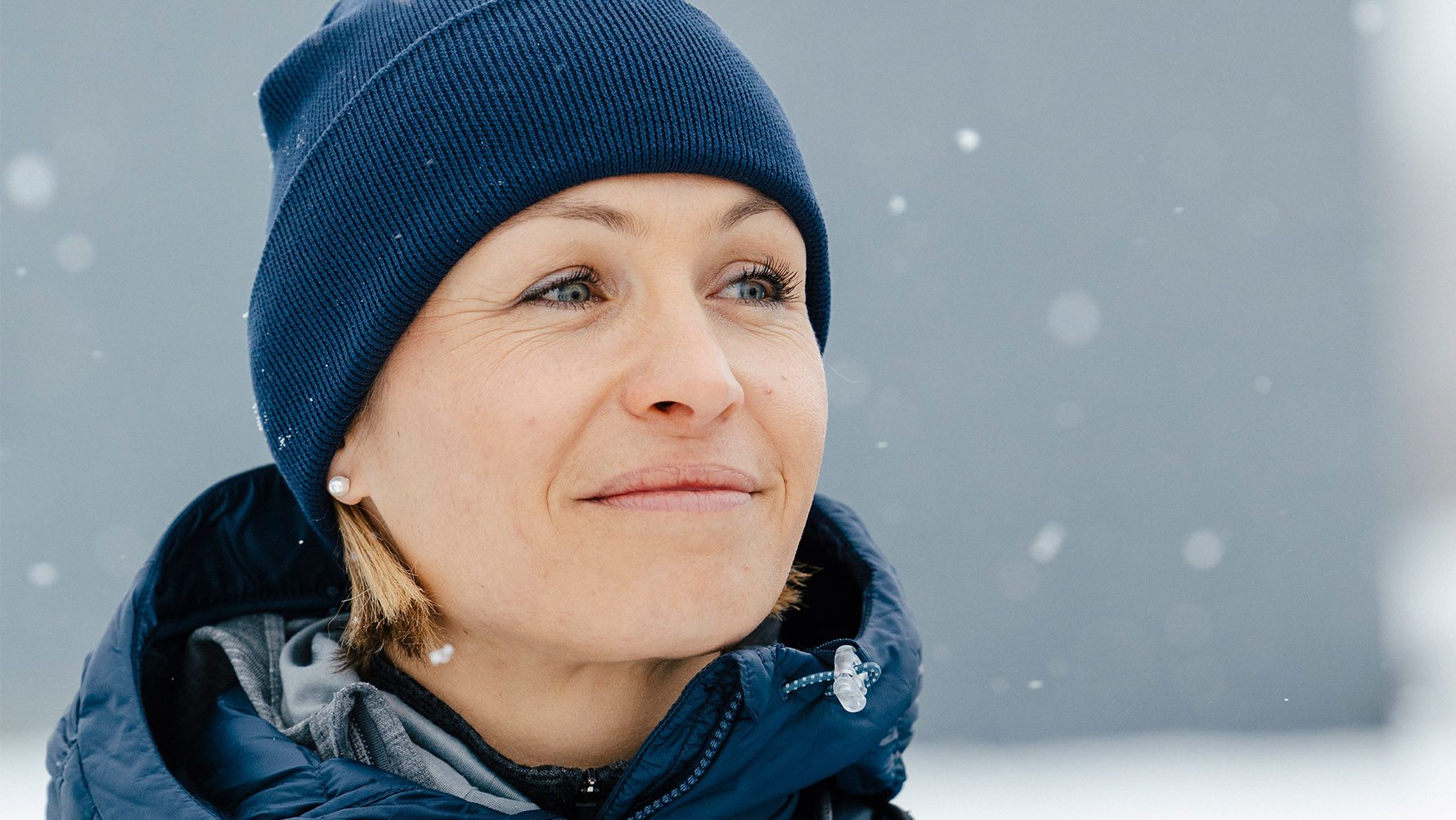 Wir sehen unseren Champ Magdalena Neuner.